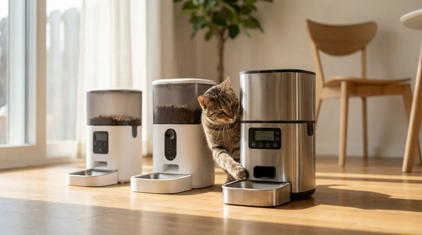 Choosing the right feeder for your cat