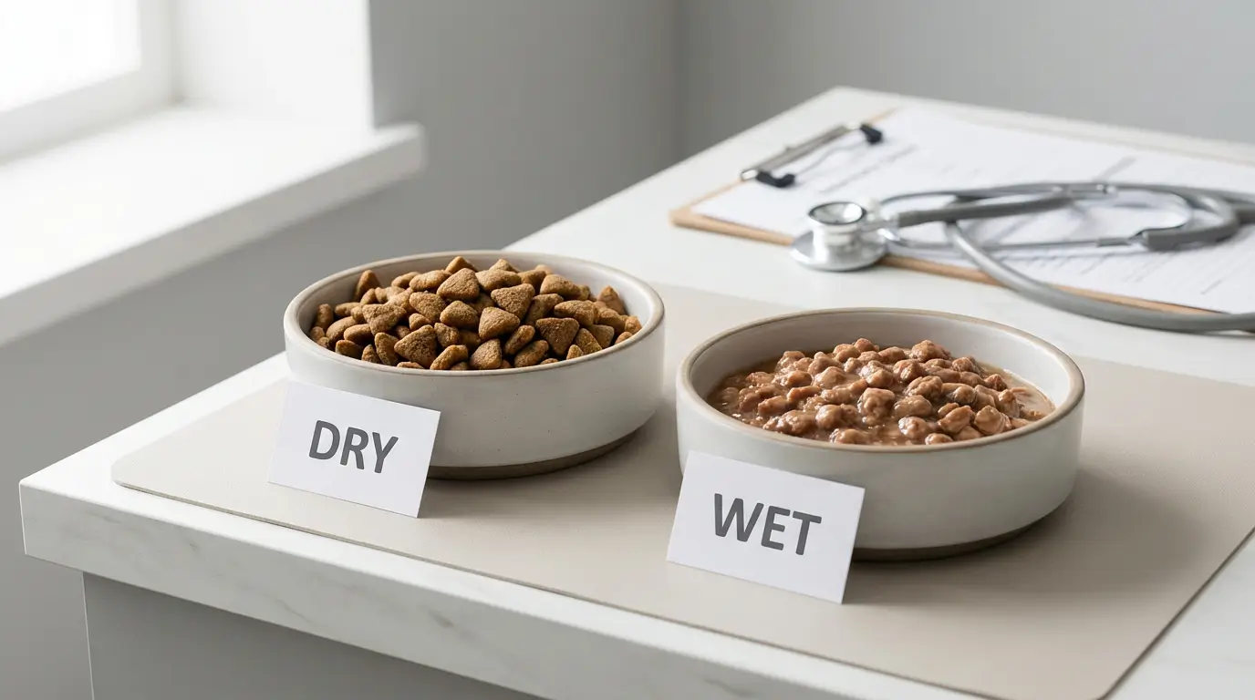Dry vs Wet Pet Food: Vet-Backed Comparison