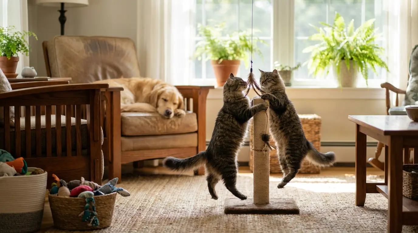 How Much Exercise Does an Indoor Cat Need?