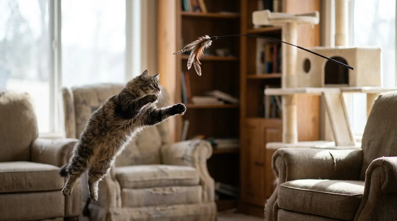 How Much Exercise Does an Indoor Cat Need?