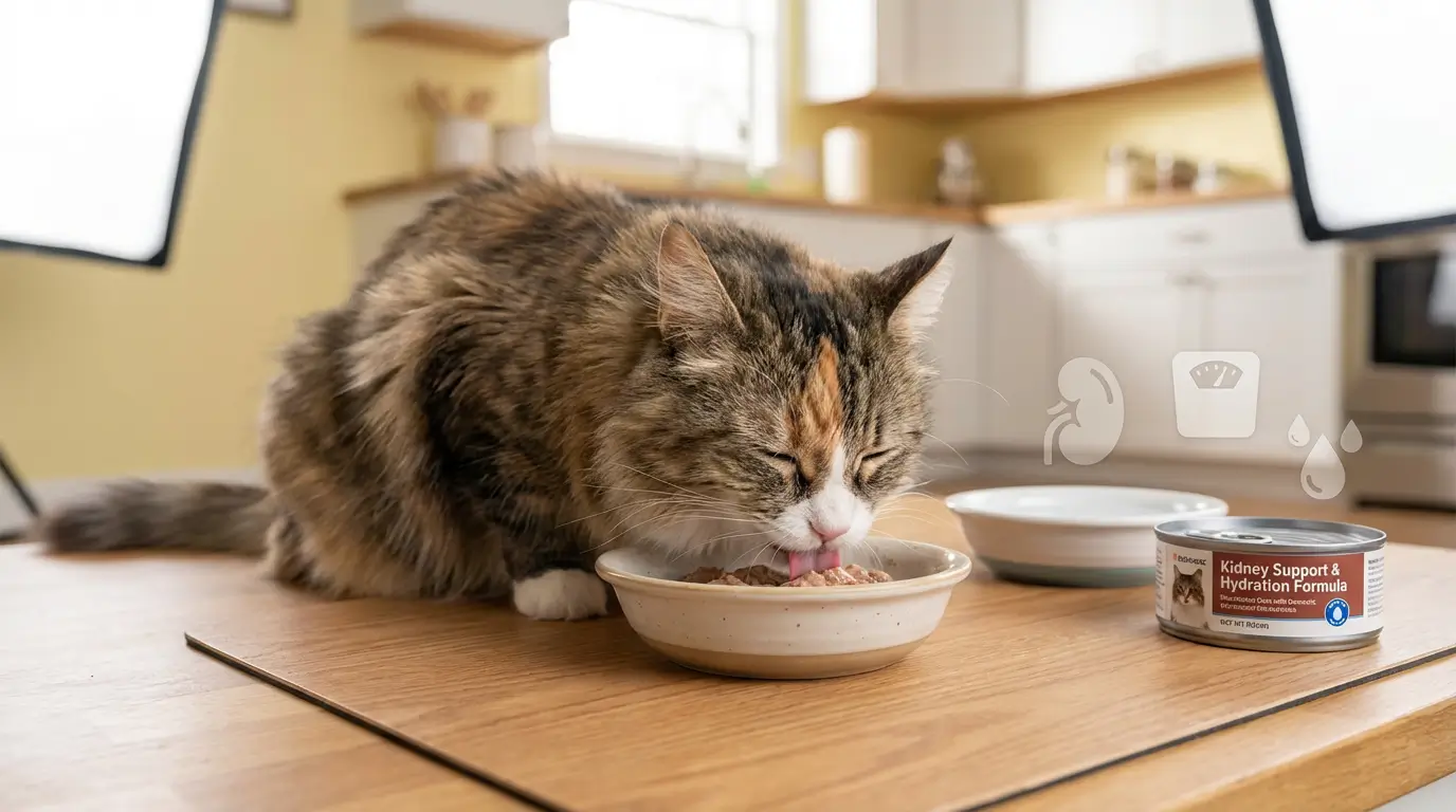 Best Wet Food for Senior Cats: Vet-Style Picks 14 How wet food supports kidneys weight and hydration