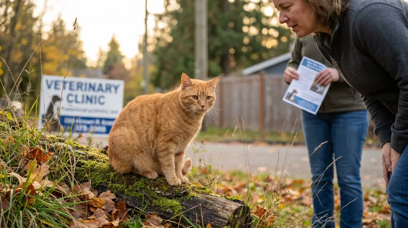 Neighbours vets and microchip: who to tell and when