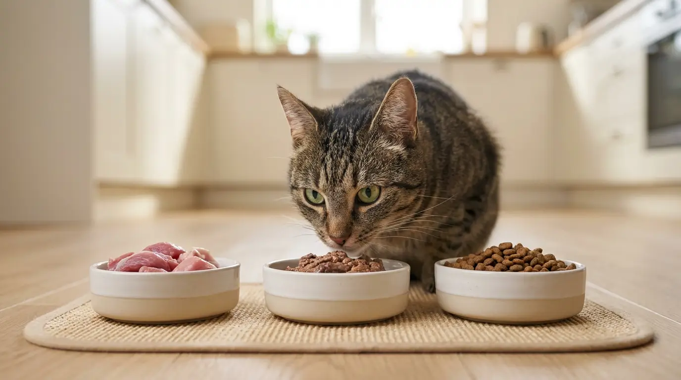 Raw vs wet and dry: how do they really differ?