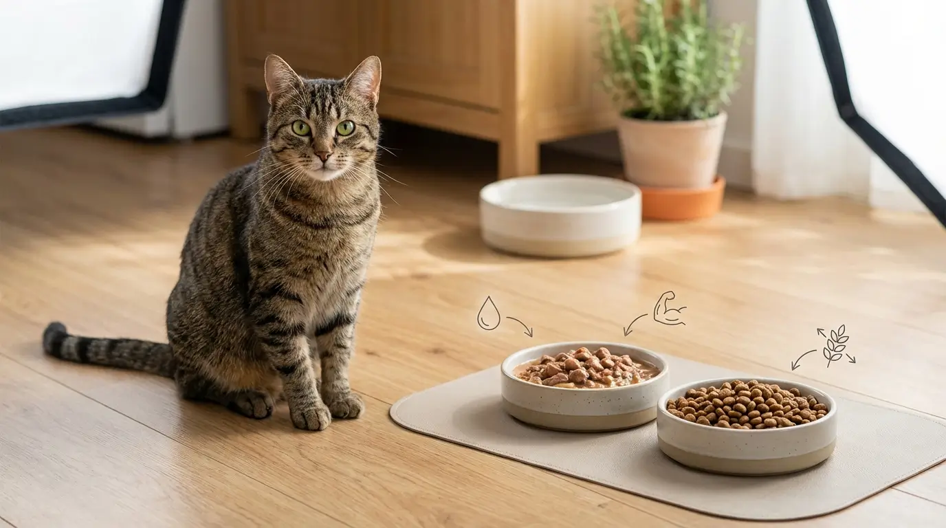 What actually differs: protein carbs and moisture