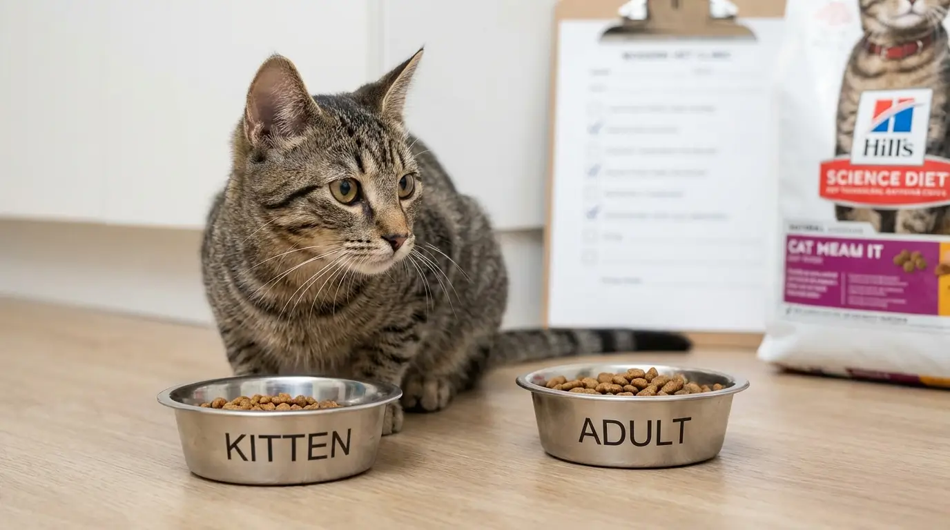 Best Dry Cat Food for Kittens: Vet-Style Checklist 14 When to switch kitten to adult food